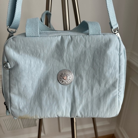 Kipling Light Blue Crossbody Insulated Lunch Box - Picture 2 of 7